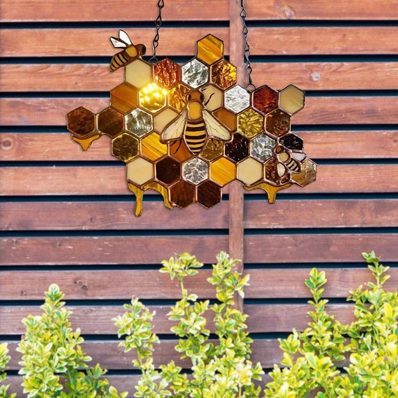 Bee-shaped Door Plate Ornament