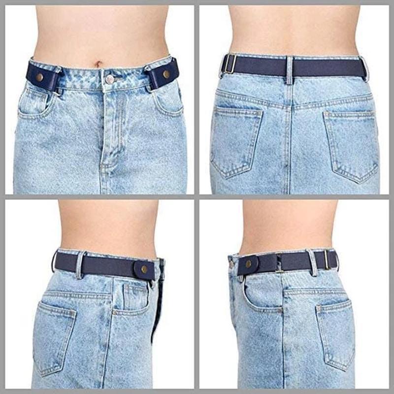 Buckle-free Invisible Elastic Waist Belts for Adults & Children