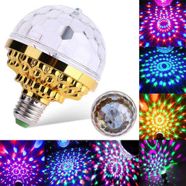 LED Disco Ball Colorful Rotating Bulb