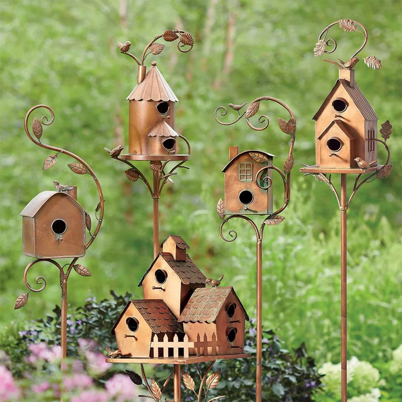 Bird House Garden Decoration