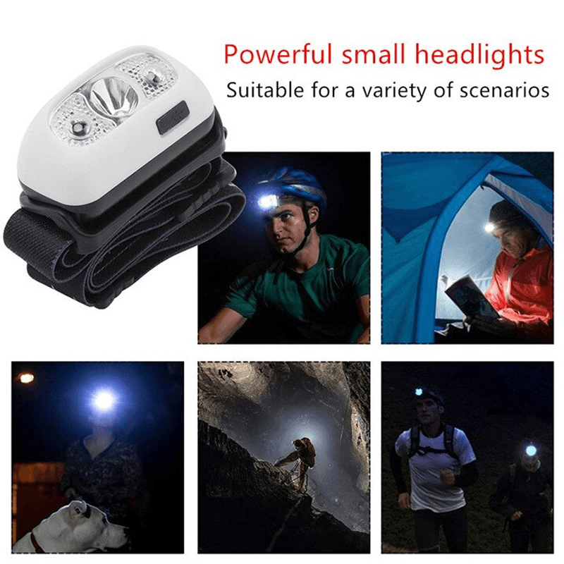 2022 Super Bright Light Sensor Mini Led Headlamp