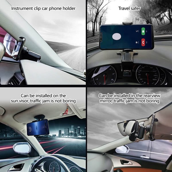 Multi-functional Car Dashboard Phone Holder