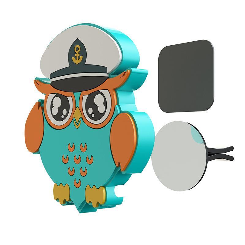 Owl Sergeant Invisible Magnetic Phone Holder, Multifunction