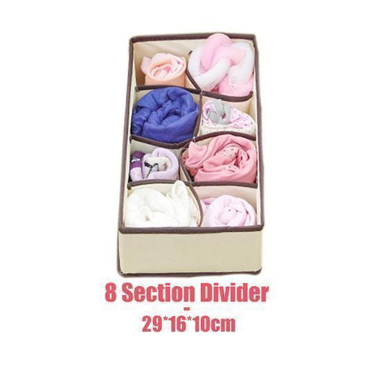 Foldable Closet Underwear Organizer(4 pics/1 Set)