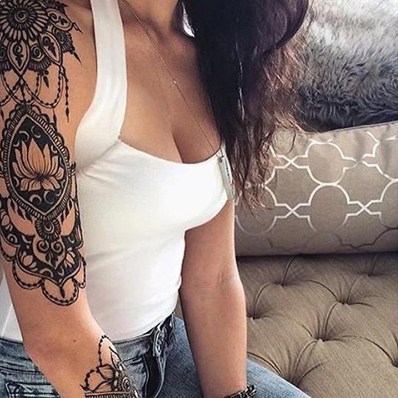 Full Arm sleeve Tattoo Waterproof temporary tattoo Sticker