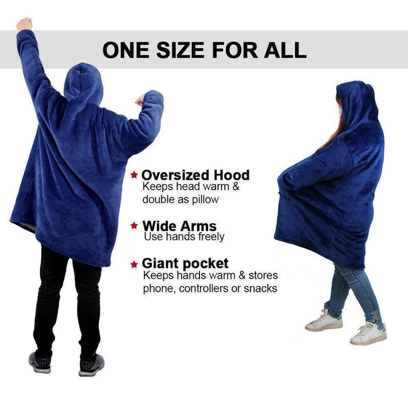 Lifepigment™ Blanket Sweatshirt For Adults & Children